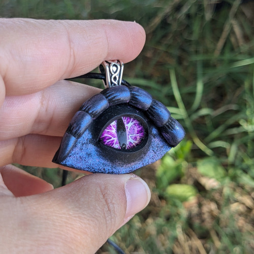 Purple dragon eye